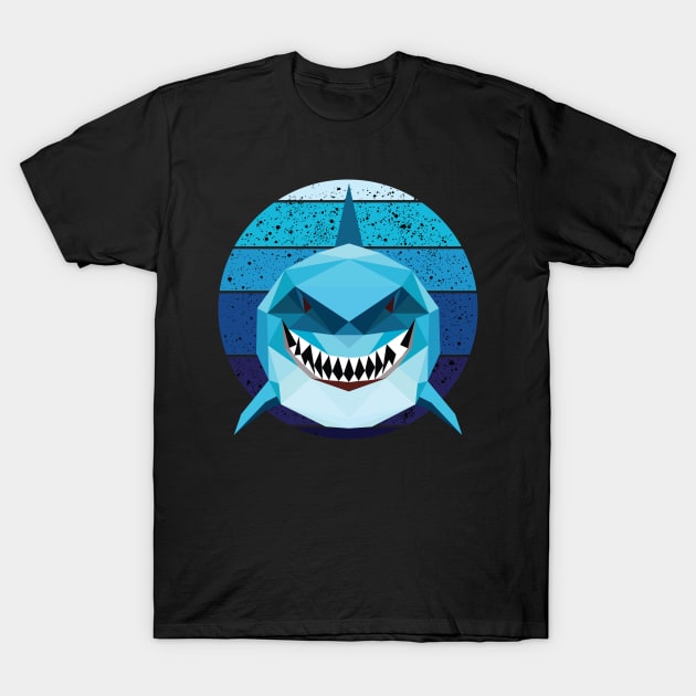 White Shark T-Shirt by mutarek